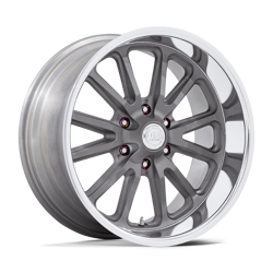 Felga aluminiowa 20" US Mag 1PC UC145 RAMBLER 6 20x8 ET1 6x139,7 Matte Gunmetal Diamond Cut Lip