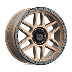 Felga aluminiowa 20" KMC Mesa 20x9 ET0 6x139,7 Matte Bronze With Black Lip