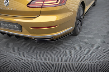 Splittery tylne boczne Maxton Volkswagen Arteon (czarny połysk)