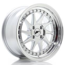 Felga aluminiowa 16" Japan Racing JR26 16x8 ET30 4x100 Silver Machined Face