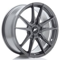 Felga aluminiowa 19" Japan Racing JR21 19x8,5 ET20-45 5H BLANK Hyper Gray