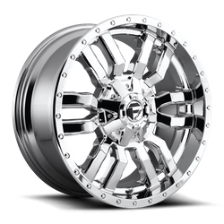 Felga aluminiowa 20" Fuel Sledge 20x9 ET1 8x180 Chrome Plated