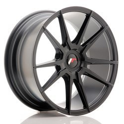 Felga aluminiowa 18" Japan Racing JR21 18x8,5 ET20-40 Blank Matt Black