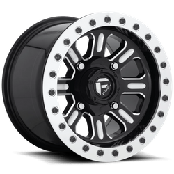 Felga aluminiowa 15" Fuel D910 HARDLINE BEADLOCK 15x10 ET25 4x137 Gloss Black Milled