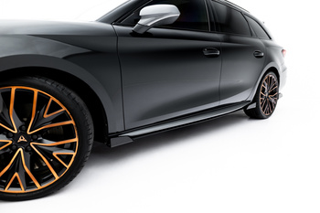 Dokładki progów Street Pro + Flaps Maxton Cupra Leon ST / Hatchback Aero Mk1 / Mk1 Facelift