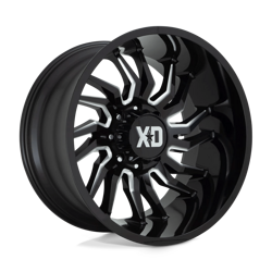 Felga aluminiowa 22" XD Tension 22x10 ET-18 5x139,7 Gloss Black Milled