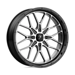 Felga aluminiowa 18" MSA Offroad Wheels M45 PORTAL 18x7 ET0 4x137 Gloss Black Machined