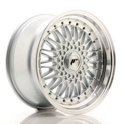 Felga aluminiowa 17" Japan Racing JR9 17x8,5 ET20 5x112/120 Silver w/Machined Lip+SilverRivets