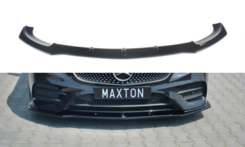 Splitter przedni Maxton V1 Mercedes-Benz E-Class W213 Coupe (C238) AMG-Line (czarny połysk)