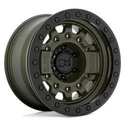 Felga aluminiowa 17" Black Rhino Avenger Beadlock 17x8,5 ET-32 5x127 Olive Drab Green W/ Black Hardware