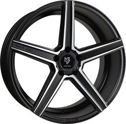 Felga aluminiowa 22" mbDESIGN KV1 22x10 ET36 5x127 Czarny matt polerowany