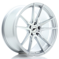 Felga aluminiowa 20" Japan Racing JR21 20x10 ET40 5x120 Silver Machined Face