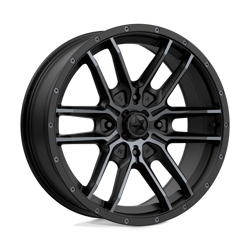 Felga aluminiowa 18" MSA Offroad Wheels M43 FANG 18x7 ET10 4x156 Satin Black