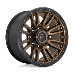 Felga aluminiowa 20" Fuel Rebel 20x10 ET-18 8x165,1 Matte Bronze Black Bead Ring