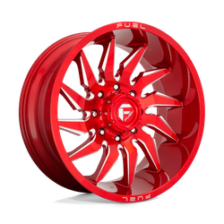 Felga aluminiowa 22" Fuel Saber 22x12 ET-44 6x135 Candy Red Milled