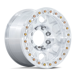 Felga aluminiowa 17" KMC KM450 MESA FORGED SLOTTED BEADLOCK 17x9 ET-12 6x165,1 Raw Machined