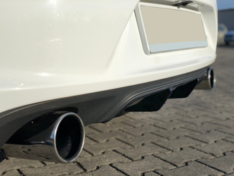 Tylny dyfuzor Maxton Opel Astra K OPC-Line (czarny połysk)
