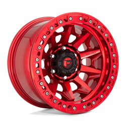 Felga aluminiowa 17" Fuel Covert Beadlock 17x9 ET-15 6x139,7 Candy Red