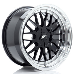 Felga aluminiowa 18" Japan Racing JR23 18x9,5 ET20-48 5H BLANK Gloss Black w/Machined Lip