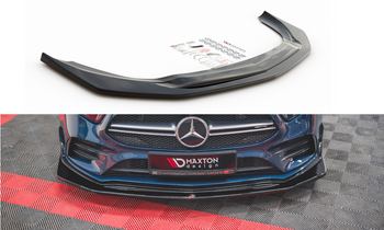 Splitter przedni Maxton V3 Mercedes A35 AMG W177 (czarny połysk)