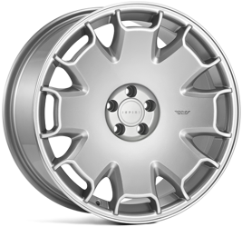 Felga aluminiowa 18" Ispiri Wheels CSR2 18x9,5 ET38 5x100 Silver Polished Lip
