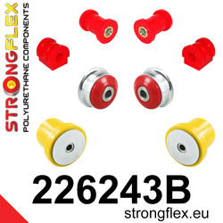 Zestaw przedniego zawieszenia i tylnej belki Mii (11-21) Citigo (11-20) UP! (11-)