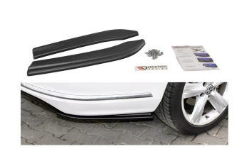 Splittery tylne boczne Maxton Volkswagen Passat B7 R-Line Variant (czarny połysk)