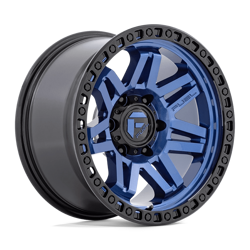 Felga aluminiowa 17" Fuel Syndicate 17x9 ET1 5x127 Dark Blue With Black Ring