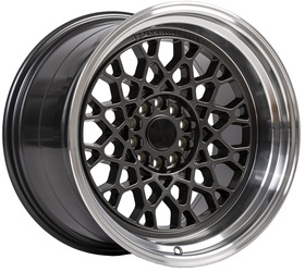 Felga aluminiowa 18" 59 North Wheels D-008 18x11 ET8 5x114,3/120 Antracite grey/polished lip