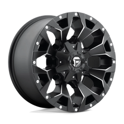 Felga aluminiowa 18" Fuel Assault 18x9 ET-13 6x135/139,7 Matte Black Milled
