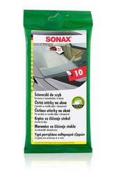 SONAX ściereczki do szyb 10 szt.