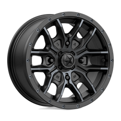 Felga aluminiowa 14" MSA Offroad Wheels M43 FANG 14x7 ET10 4x137 Satin Black