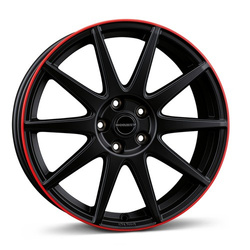 Felga aluminiowa 19" Borbet GTX 19x8 ET50 5x114,3 black matt rim red