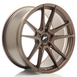 Felga aluminiowa 20" Japan Racing JR21 20x10 ET20-48 5H BLANK Matt Bronze