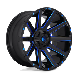 Felga aluminiowa 20" Fuel Contra 20x10 ET-19 6x135/139,7 Gloss Black Blue Tinted Clear