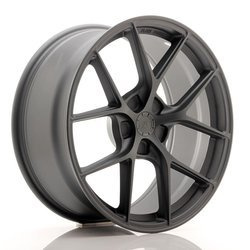 Felga aluminiowa 19" Japan Racing SL01 19x8 ET20-40 5H BLANK Matt GunMetal