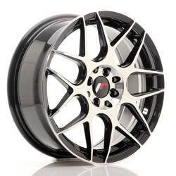 Felga aluminiowa 17" Japan Racing JR18 17x7 ET40 4x100/114 Gloss Black MachinedFace