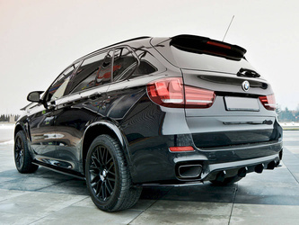Dokładka tylna Maxton BMW X5 F15 M50d (czarny połysk)