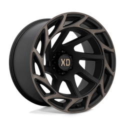 Felga aluminiowa 22" XD Onslaught 22x12 ET-44 6x139,7 Satin Black With Bronze Tint