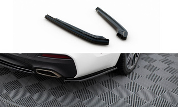 Splittery tylne BMW 5 G30/ G31 M-Pack (czarny połysk)