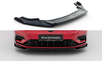 Splitter Przedni V.2 Maxton Volkswagen Golf R / R-Line Mk7 Facelift