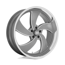 Felga aluminiowa 22" US Mag Desperado 22x10,5 ET1 5x127 Anthracite Milled Diamond Cut Milled