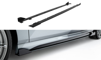 Dokładki progów Street Pro + Flaps Maxton BMW 1 M-Pack / M135i F70