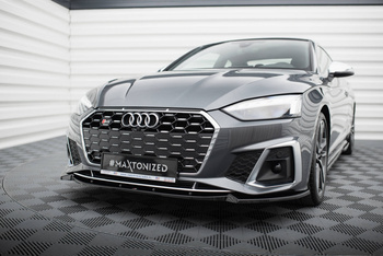 Splitter Przedni V.2 Maxton Audi S5 / A5 S-Line F5 Facelift