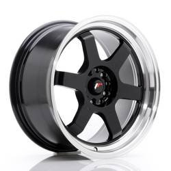 Felga aluminiowa 18" Japan Racing JR12 18x9 ET25 5x114/120 Gloss Black w/MachinedLip