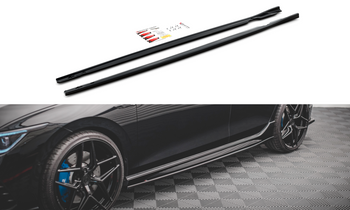 Dokładki Progów V.2 Maxton Volkswagen Golf R Mk8 / Mk8 Facelift