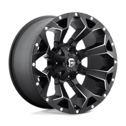 Felga aluminiowa 17" Fuel Assault 17x8,5 ET14 5x114,3/127 Matte Black Milled