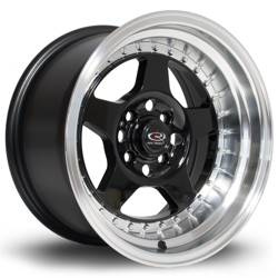 Felga aluminiowa 15" Rota Kyusha 15x8 ET0 4x100 Rlblack
