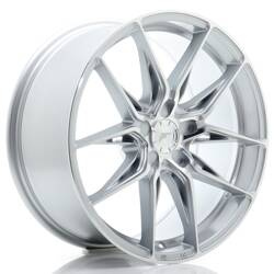 Felga aluminiowa 18" Japan Racing JR44 18x8,5 ET20-48 5H BLANK Silver w/ Machined Face