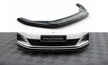 Splitter przedni Maxton Volkswagen Golf MK7 GTI Polift V2 (czarny połysk)